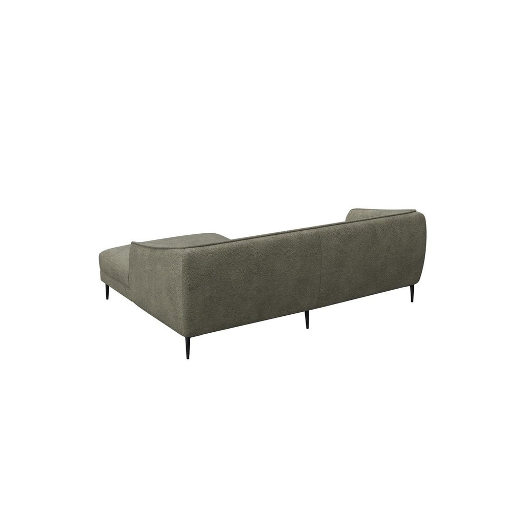 Ecksofa Belle in Stoff Bormio
