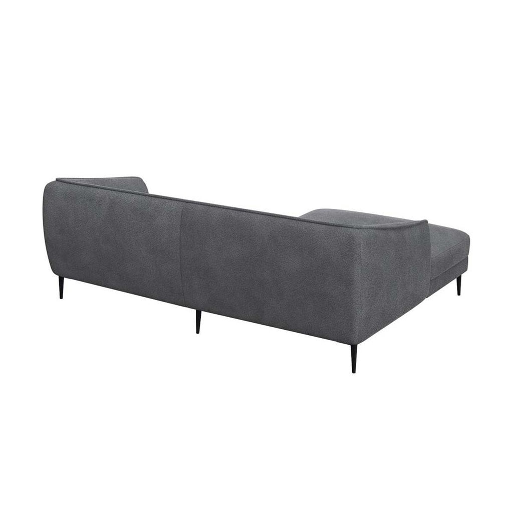 Ecksofa Belle in Stoff Bormio
