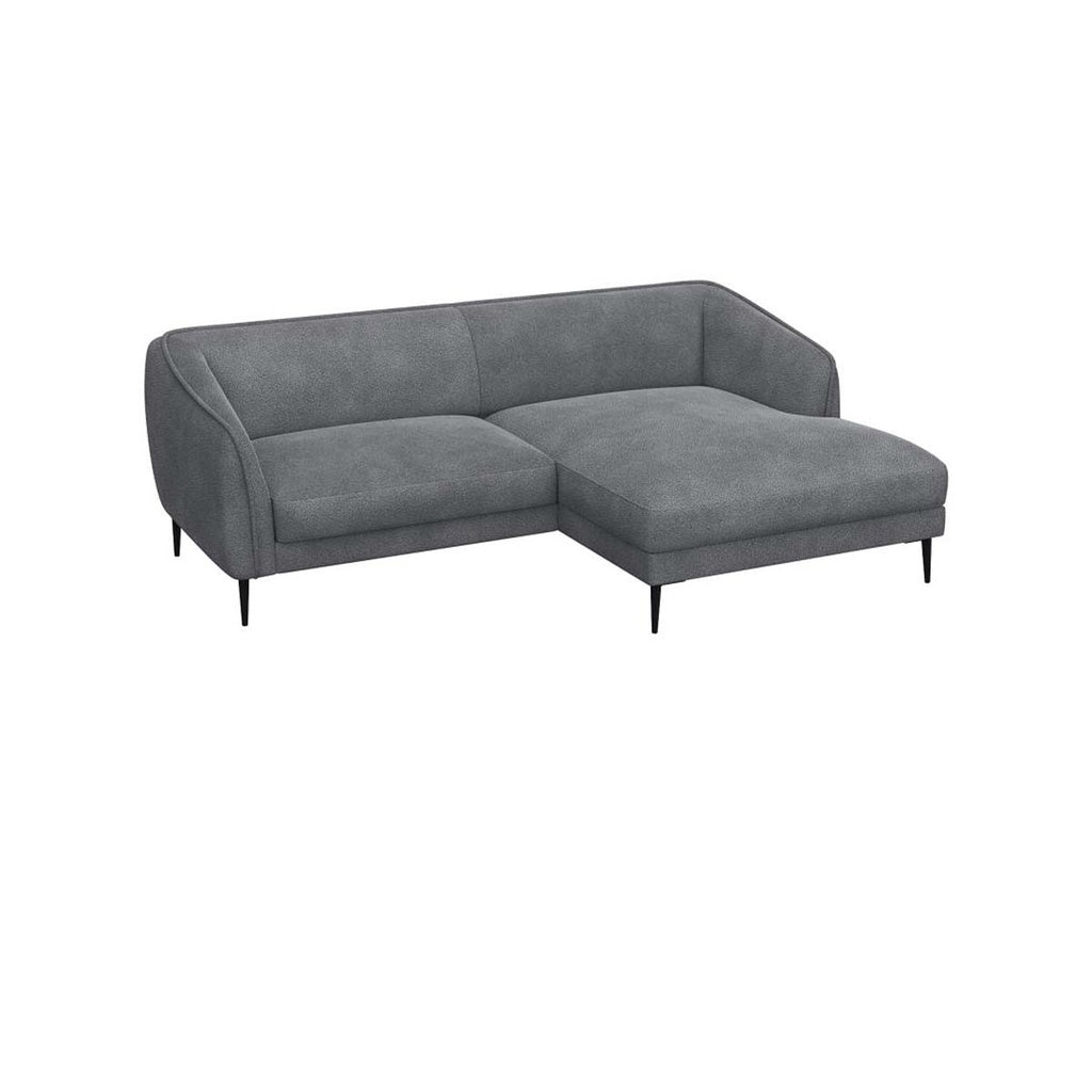 Ecksofa Belle in Stoff Bormio