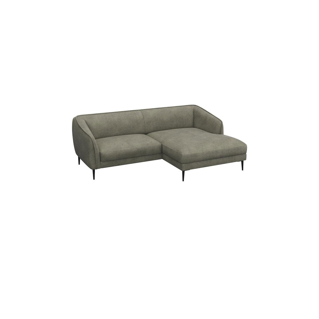 Ecksofa Belle in Stoff Bormio