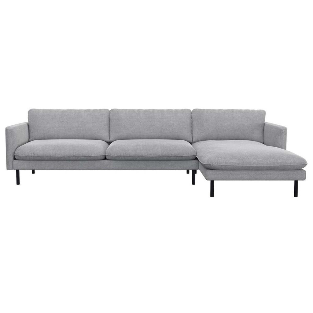 Ecksofa Bolzano in Stoff Melina