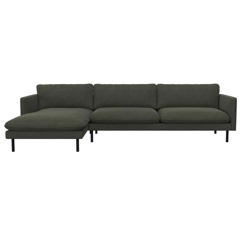 Ecksofa Bolzano in Stoff Melina