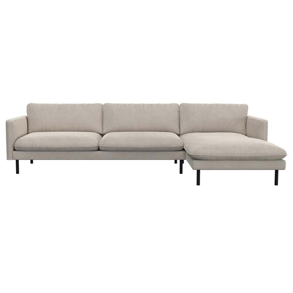 Ecksofa Bolzano in Stoff Melina