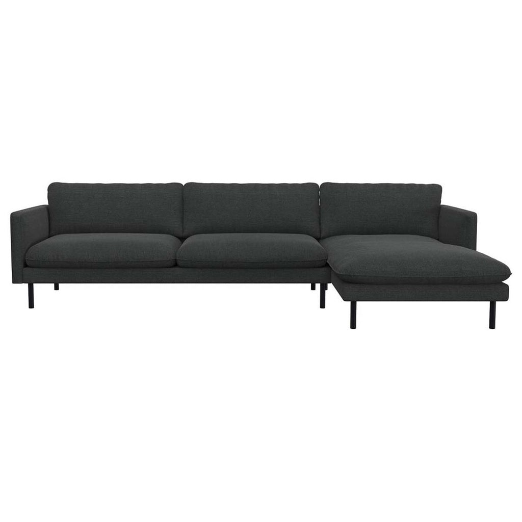 Ecksofa Bolzano in Stoff Melina