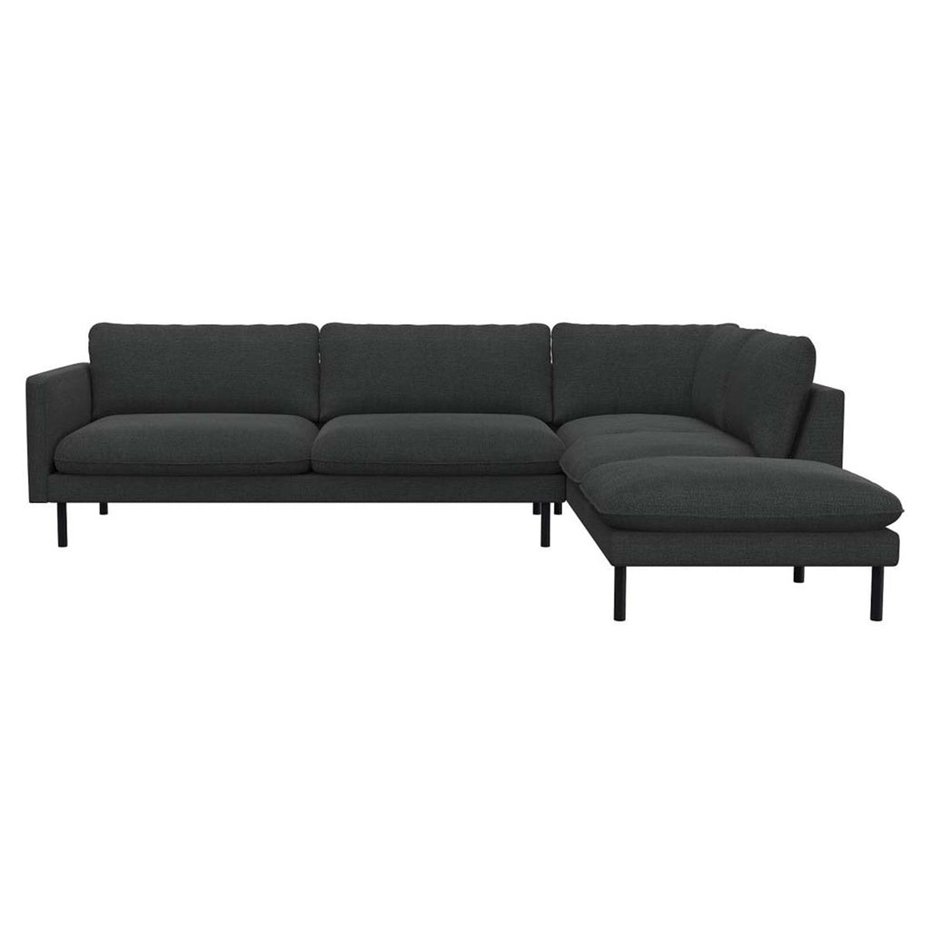 Ecksofa Bolzano in Stoff Melina