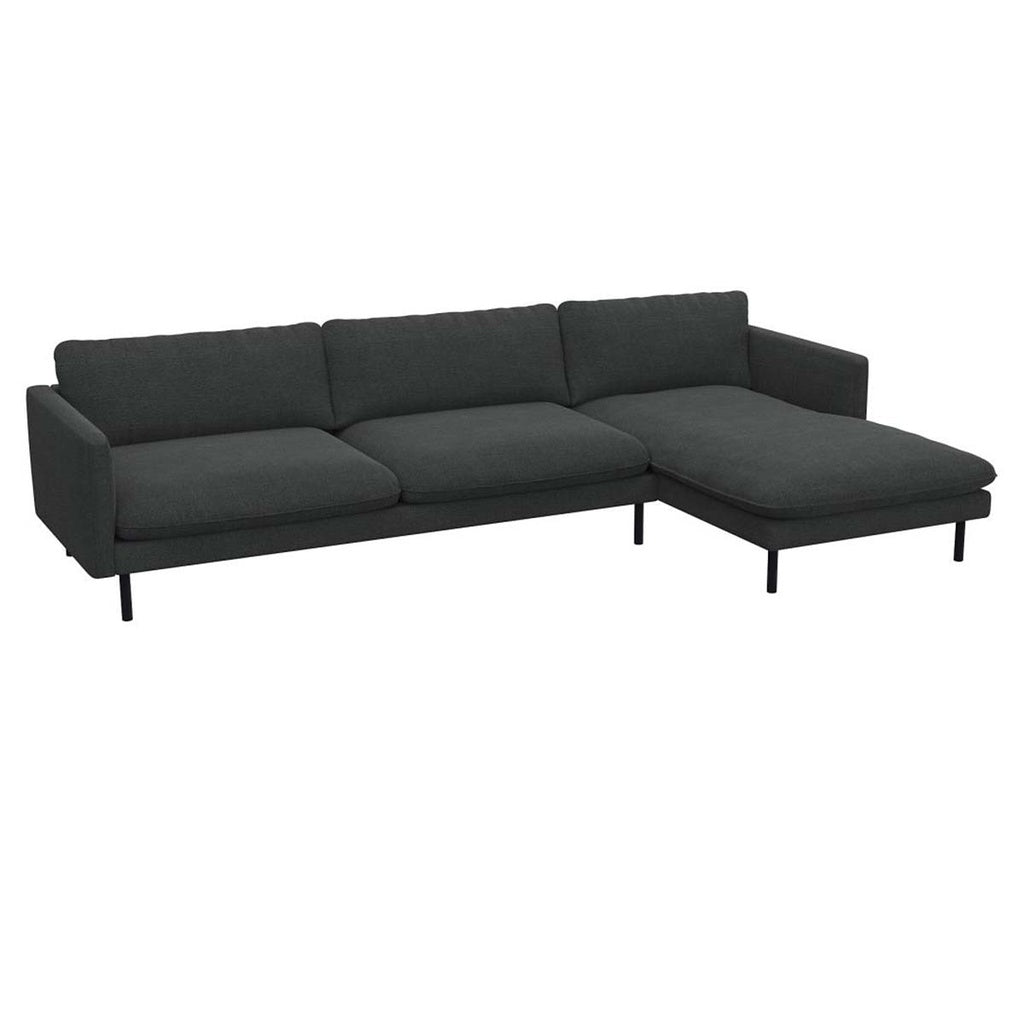 Ecksofa Bolzano in Stoff Melina