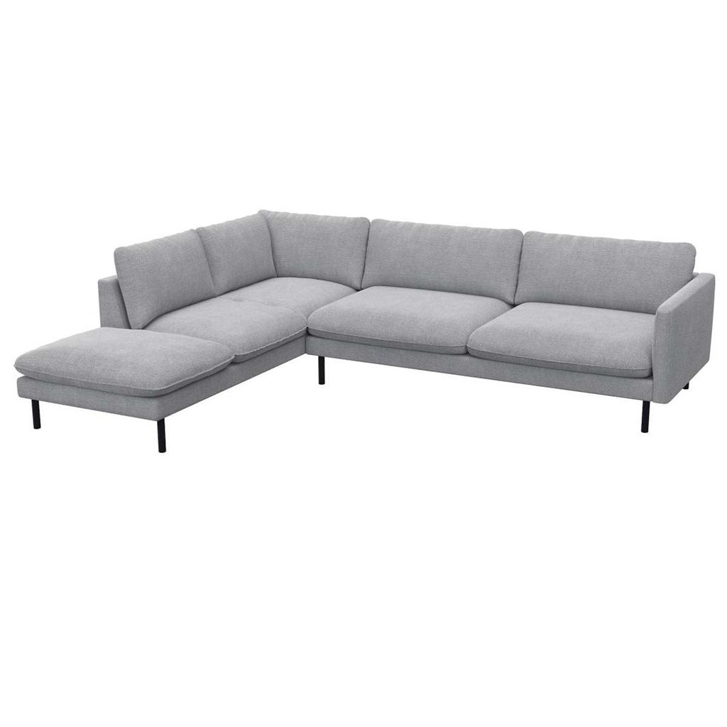 Ecksofa Bolzano in Stoff Melina