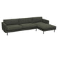 Ecksofa Bolzano in Stoff Melina - Ecksofa Stoff