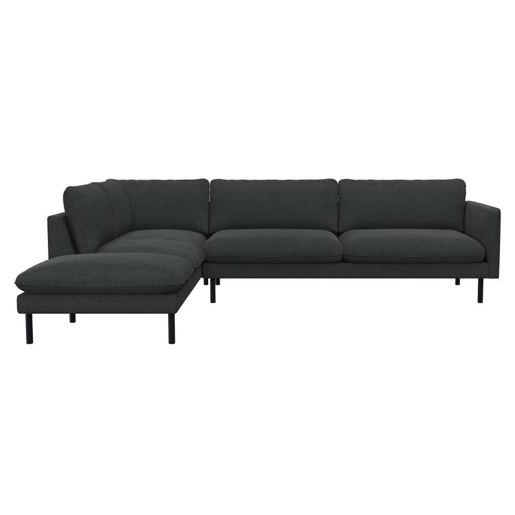 Ecksofa Bolzano in Stoff Melina