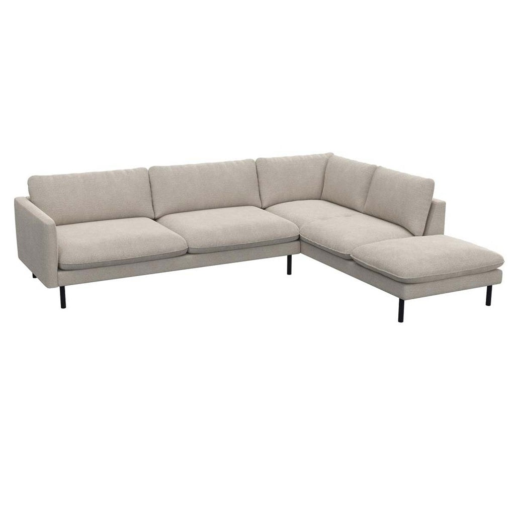 Ecksofa Bolzano in Stoff Melina