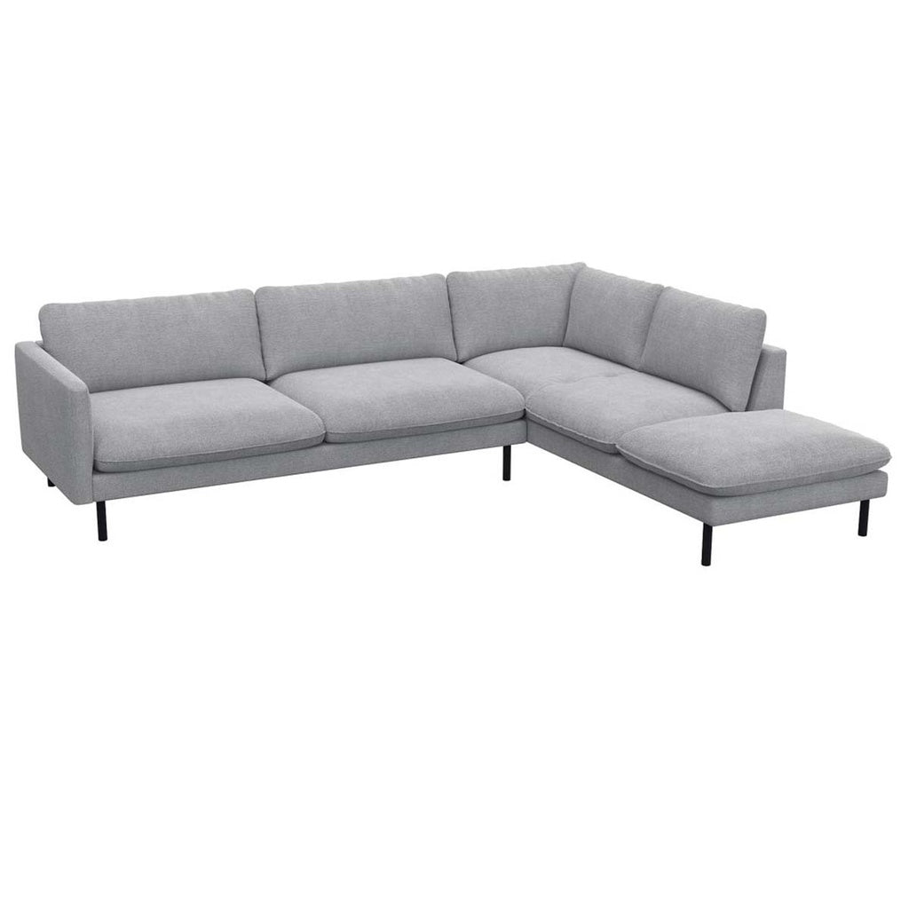 Ecksofa Bolzano in Stoff Melina