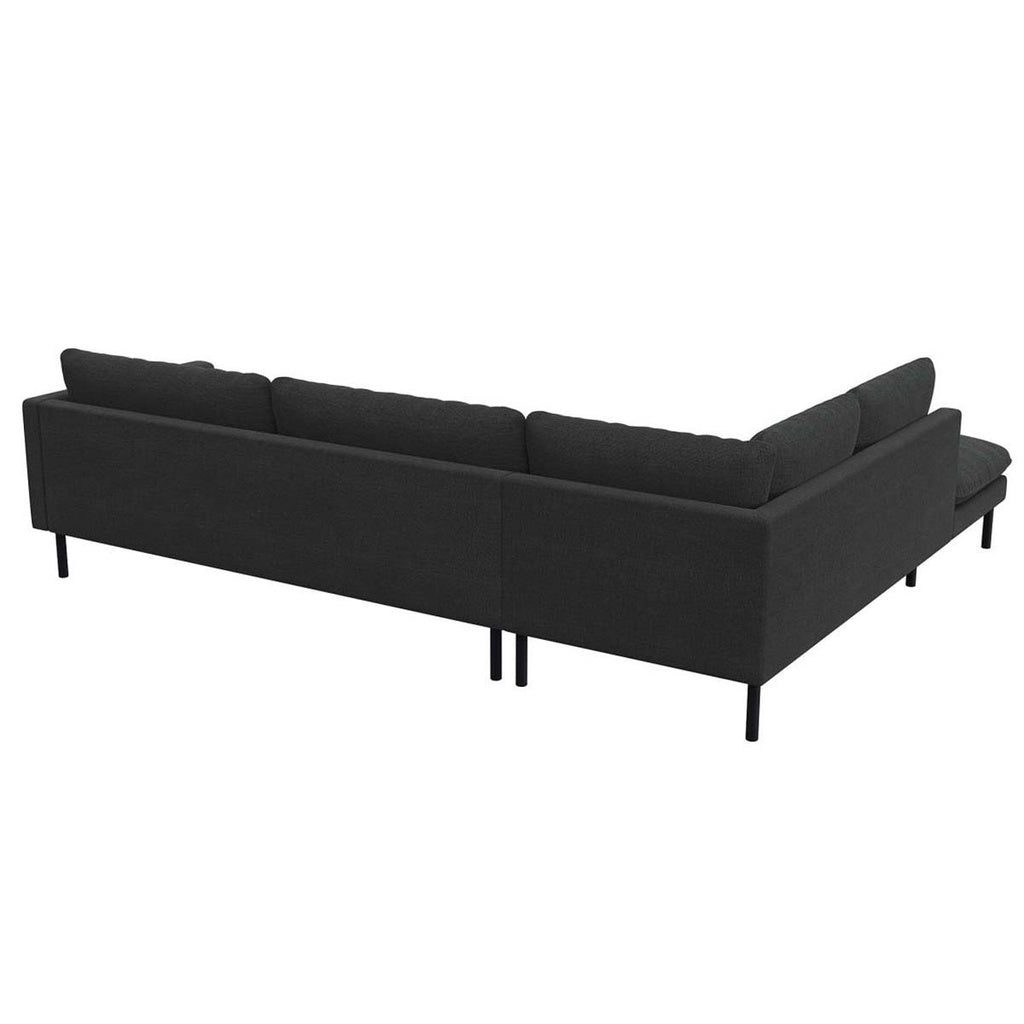 Ecksofa Bolzano in Stoff Melina