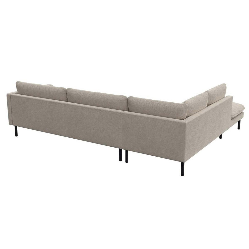 Ecksofa Bolzano in Stoff Melina