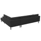 Ecksofa Bolzano in Stoff Melina - Ecksofa Stoff