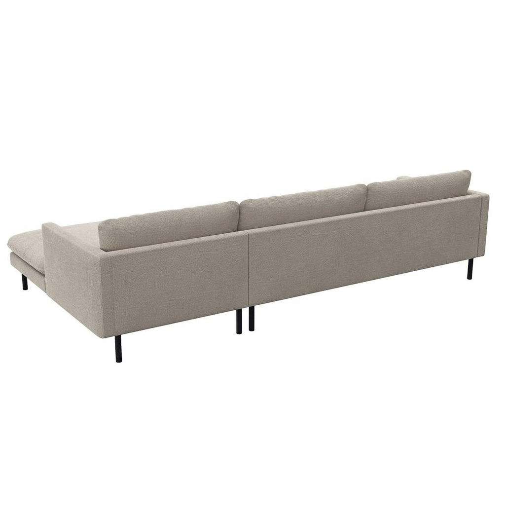 Ecksofa Bolzano in Stoff Melina