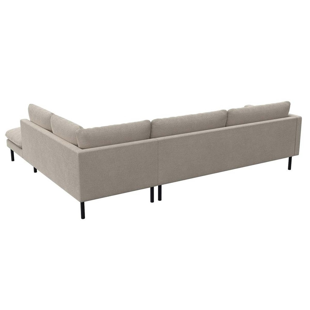Ecksofa Bolzano in Stoff Melina