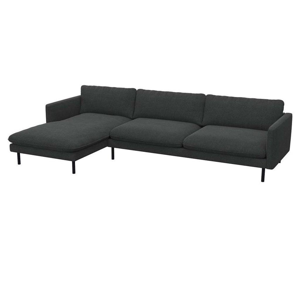 Ecksofa Bolzano in Stoff Melina
