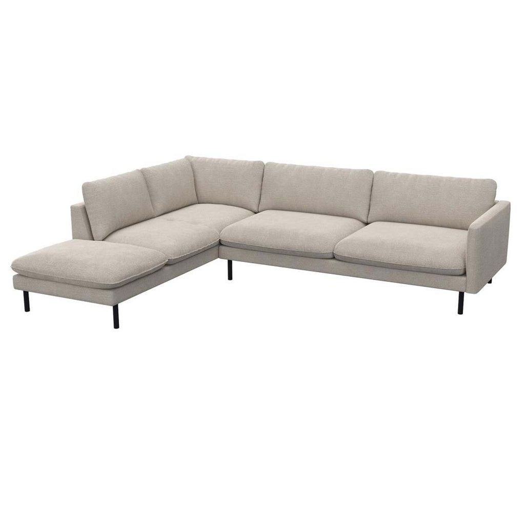Ecksofa Bolzano in Stoff Melina