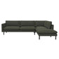 Ecksofa Bolzano in Stoff Melina - Ecksofa Stoff