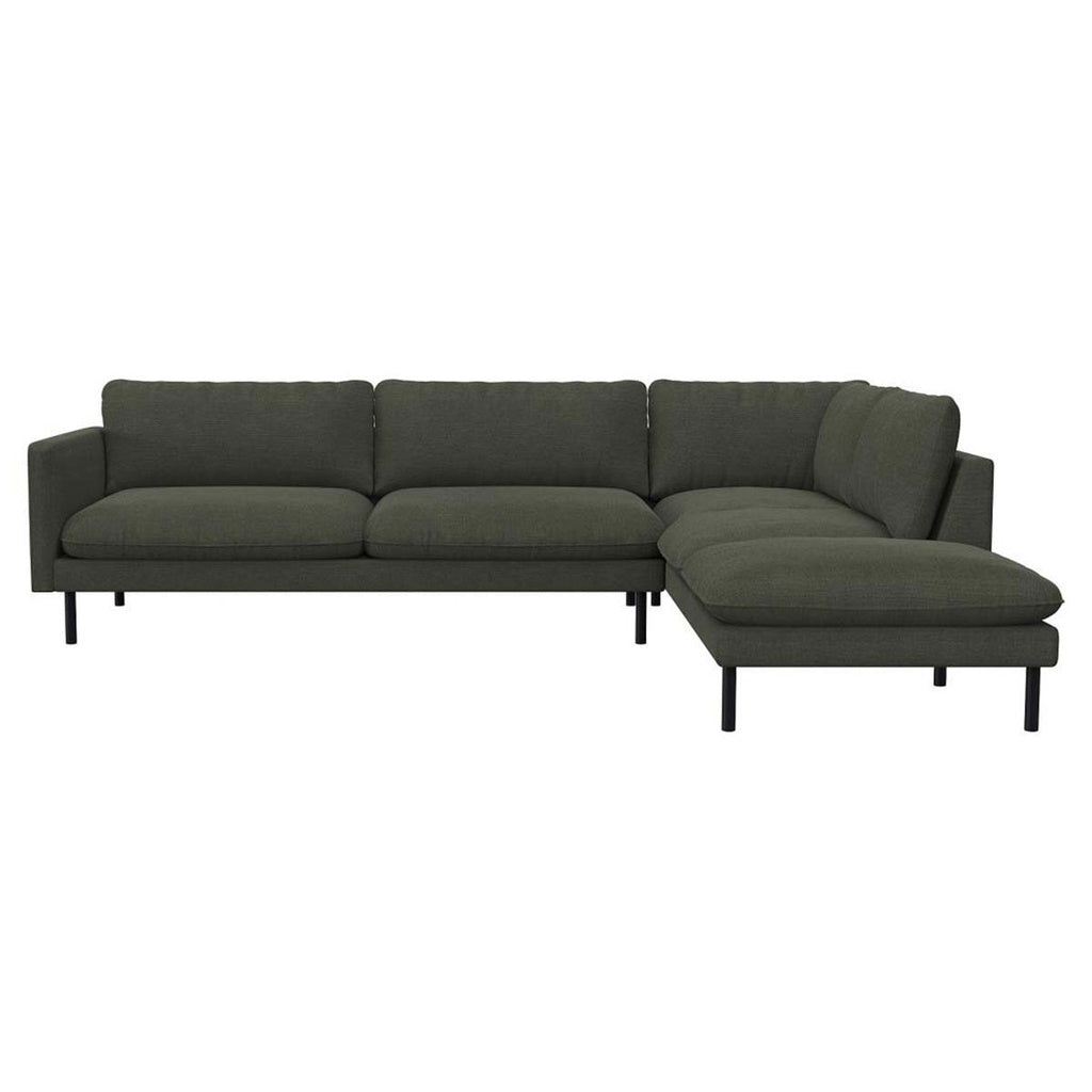 Ecksofa Bolzano in Stoff Melina