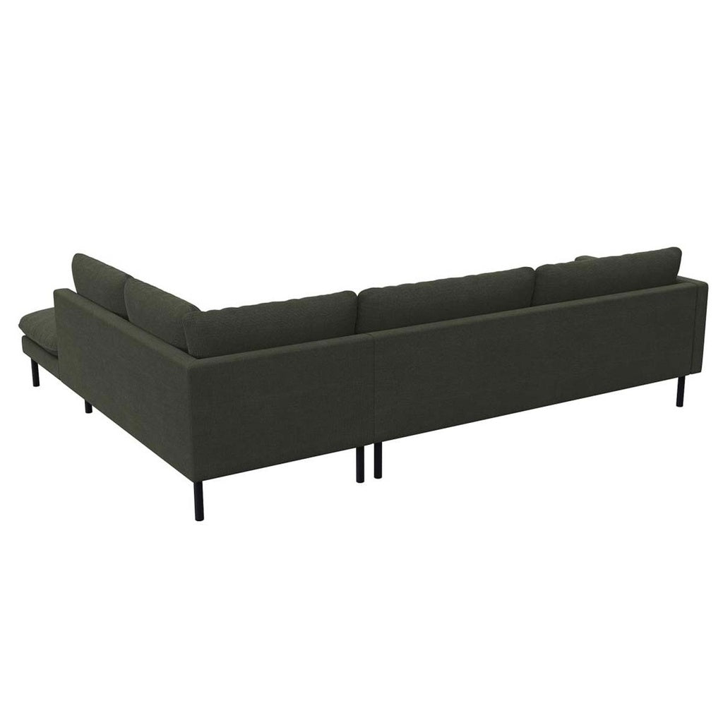 Ecksofa Bolzano in Stoff Melina