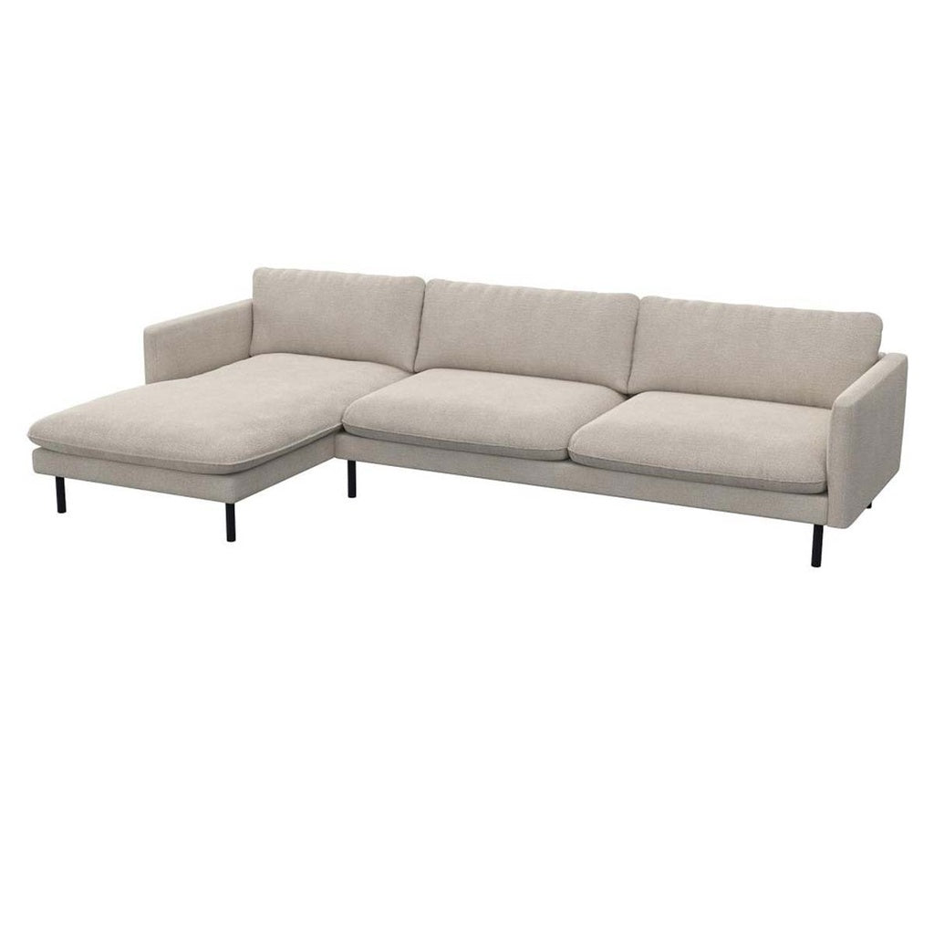 Ecksofa Bolzano in Stoff Melina