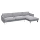 Ecksofa Bolzano in Stoff Melina - Ecksofa Stoff
