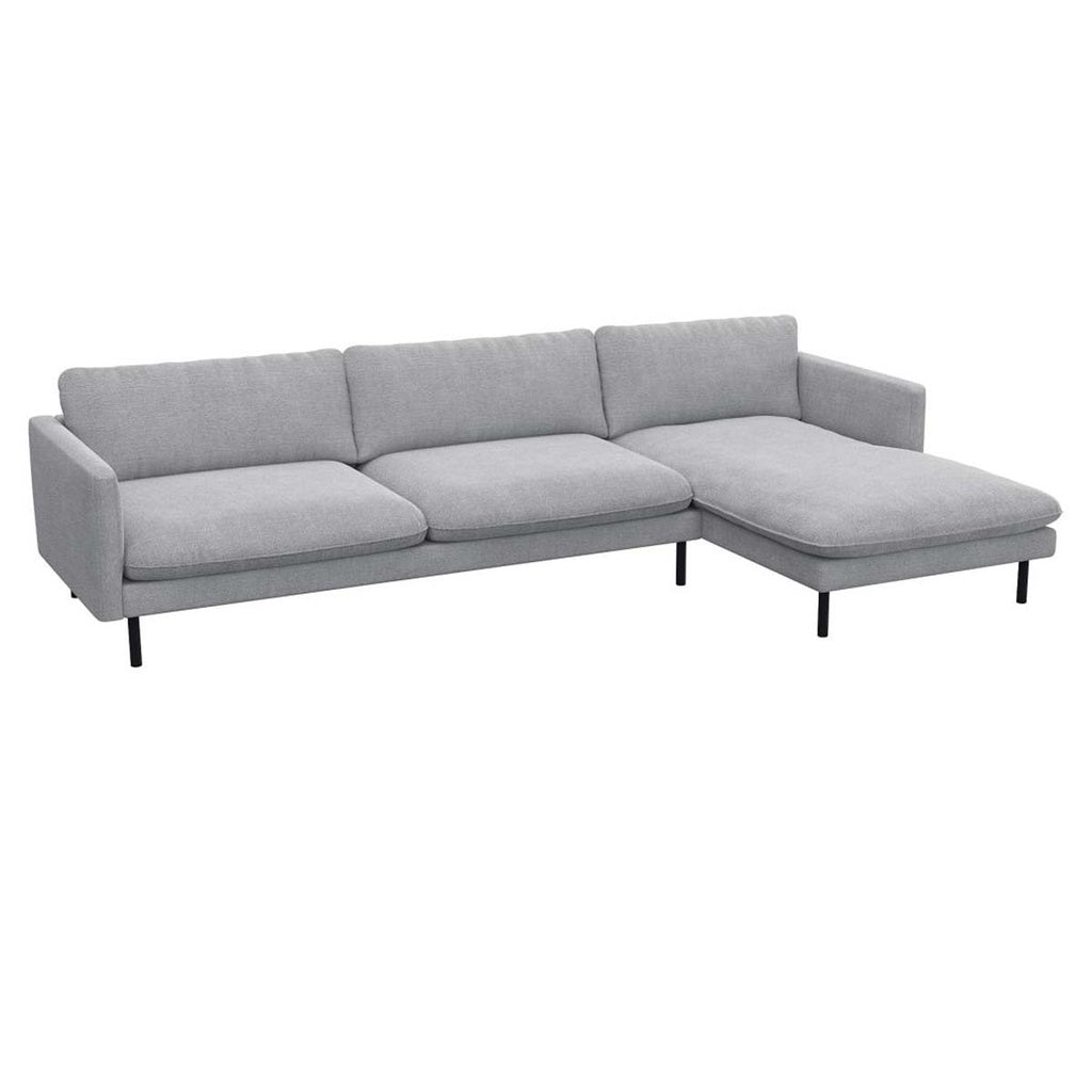 Ecksofa Bolzano in Stoff Melina