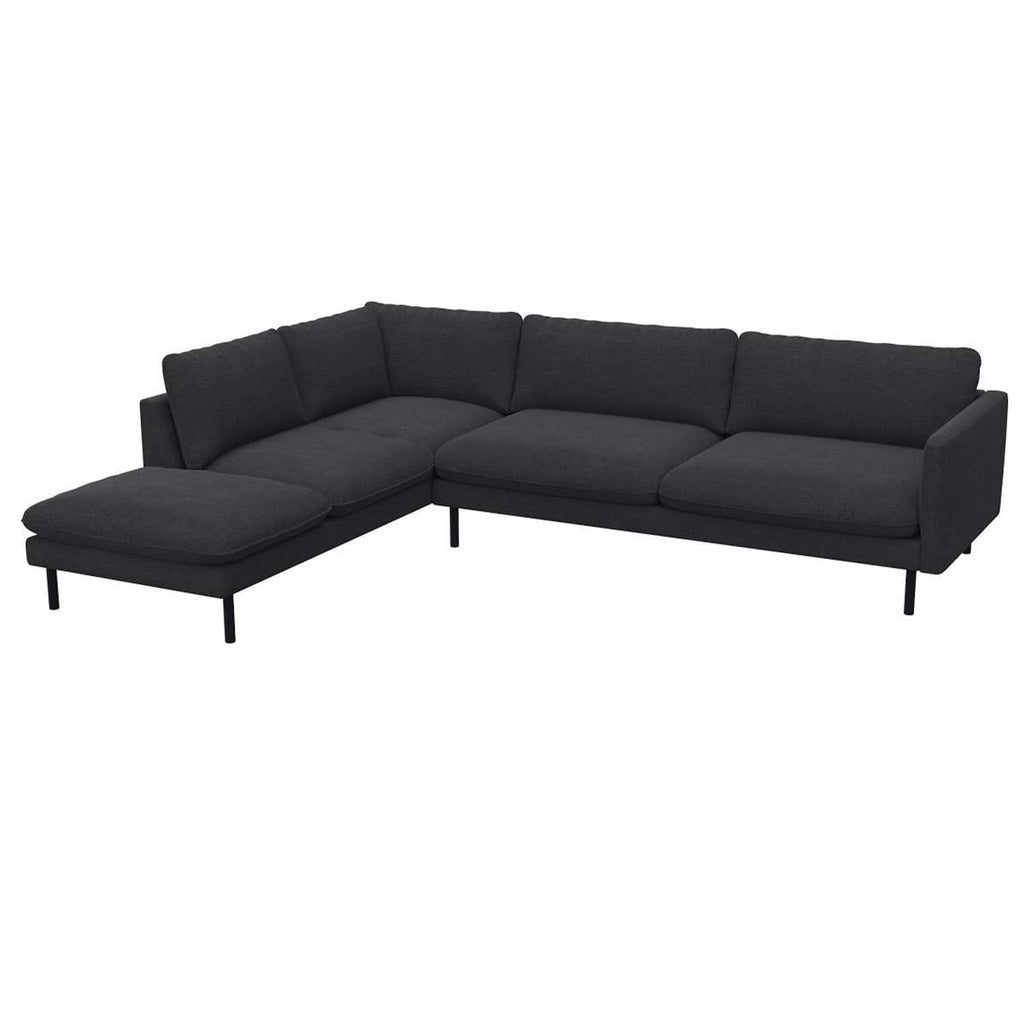 Ecksofa Bolzano in Stoff Melina