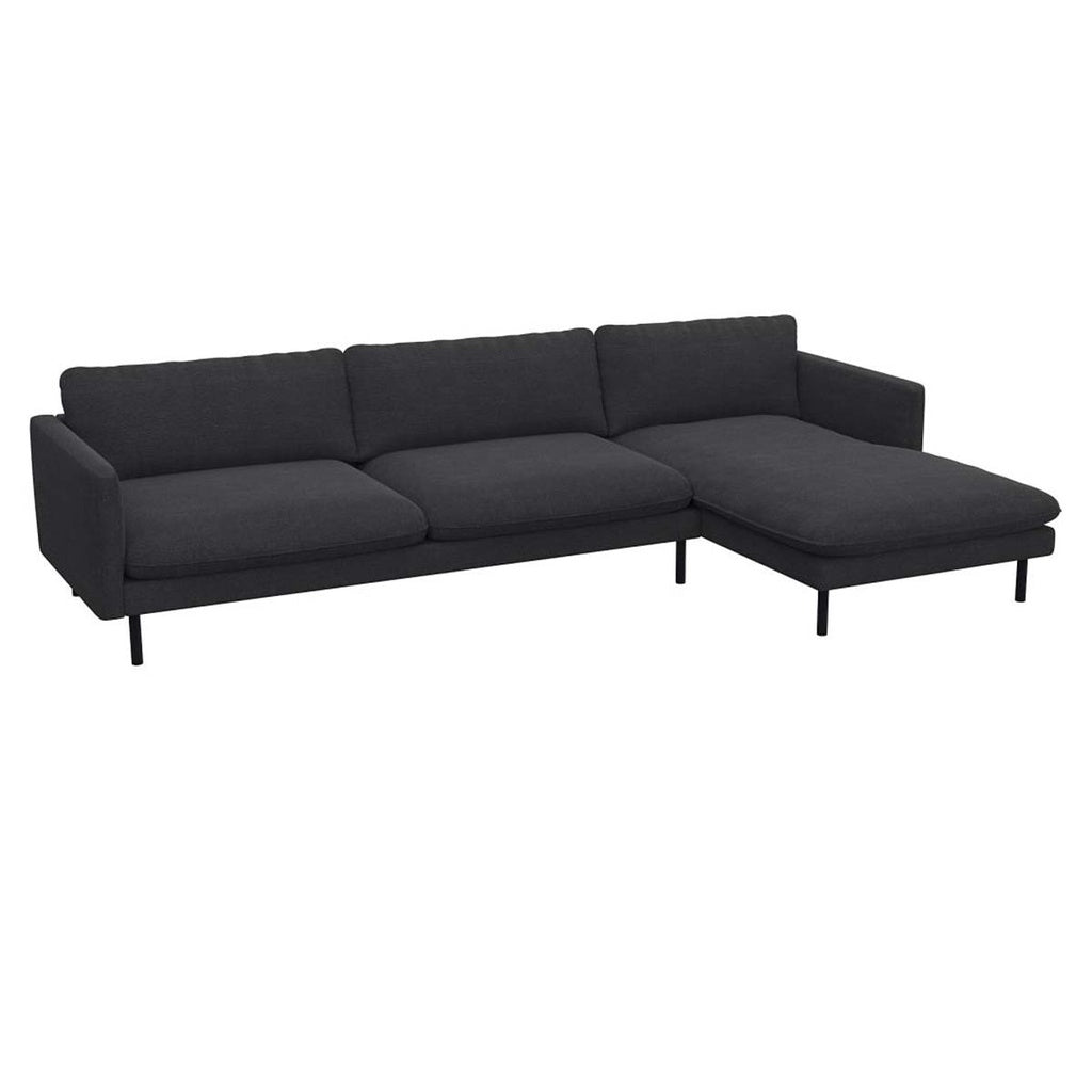 Ecksofa Bolzano in Stoff Melina
