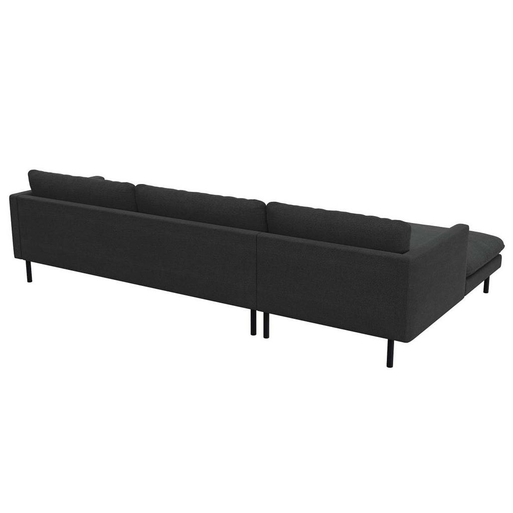 Ecksofa Bolzano in Stoff Melina
