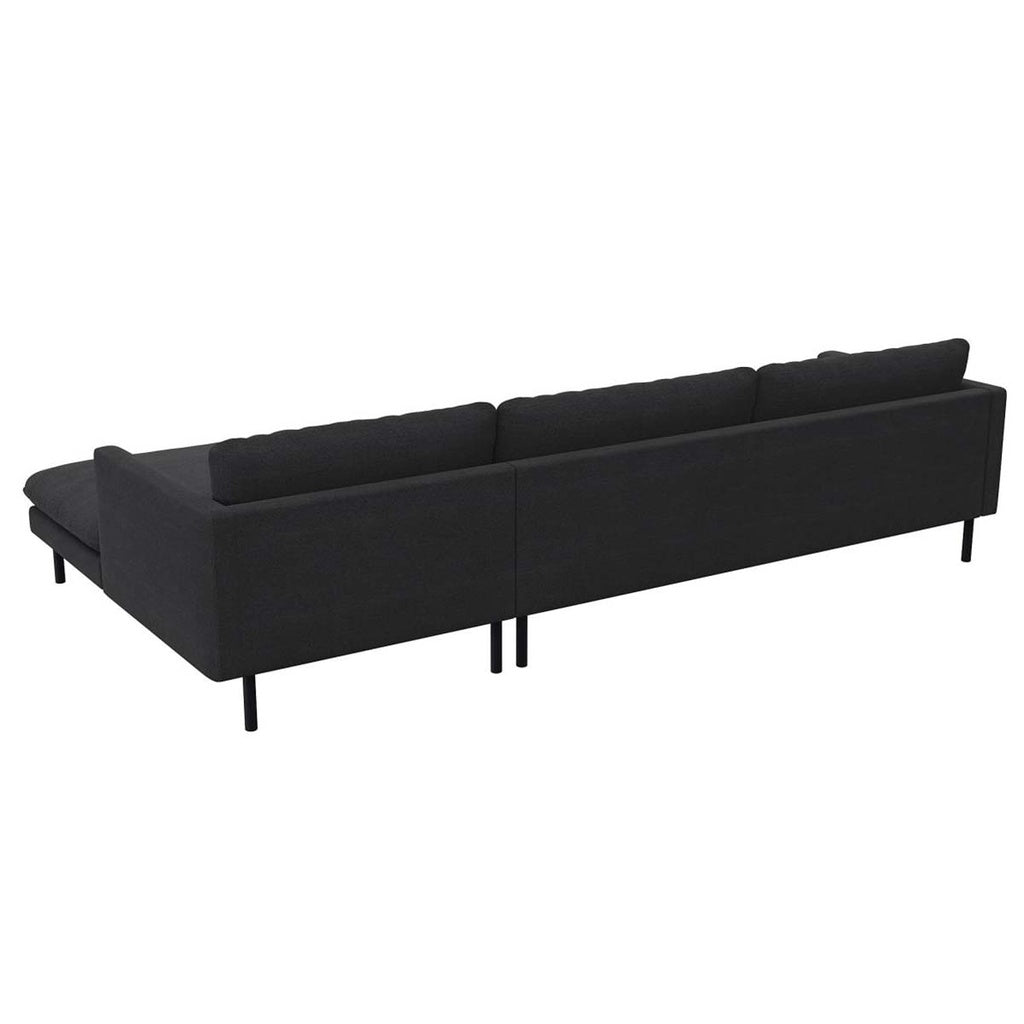 Ecksofa Bolzano in Stoff Melina