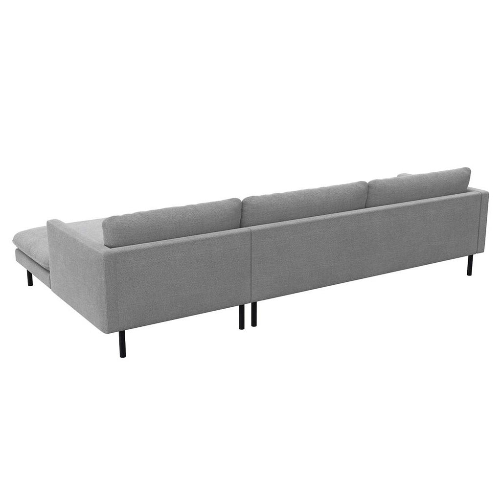 Ecksofa Bolzano in Stoff Melina