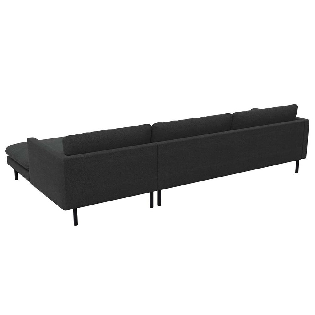 Ecksofa Bolzano in Stoff Melina