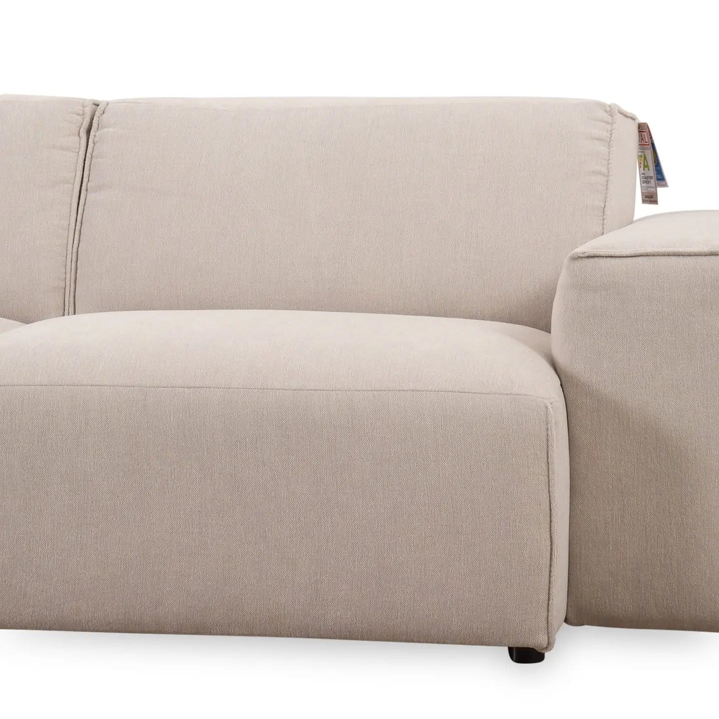 Ecksofa EASTPORT in Stoff Cosmopolitan silver - Ecksofa Stoff