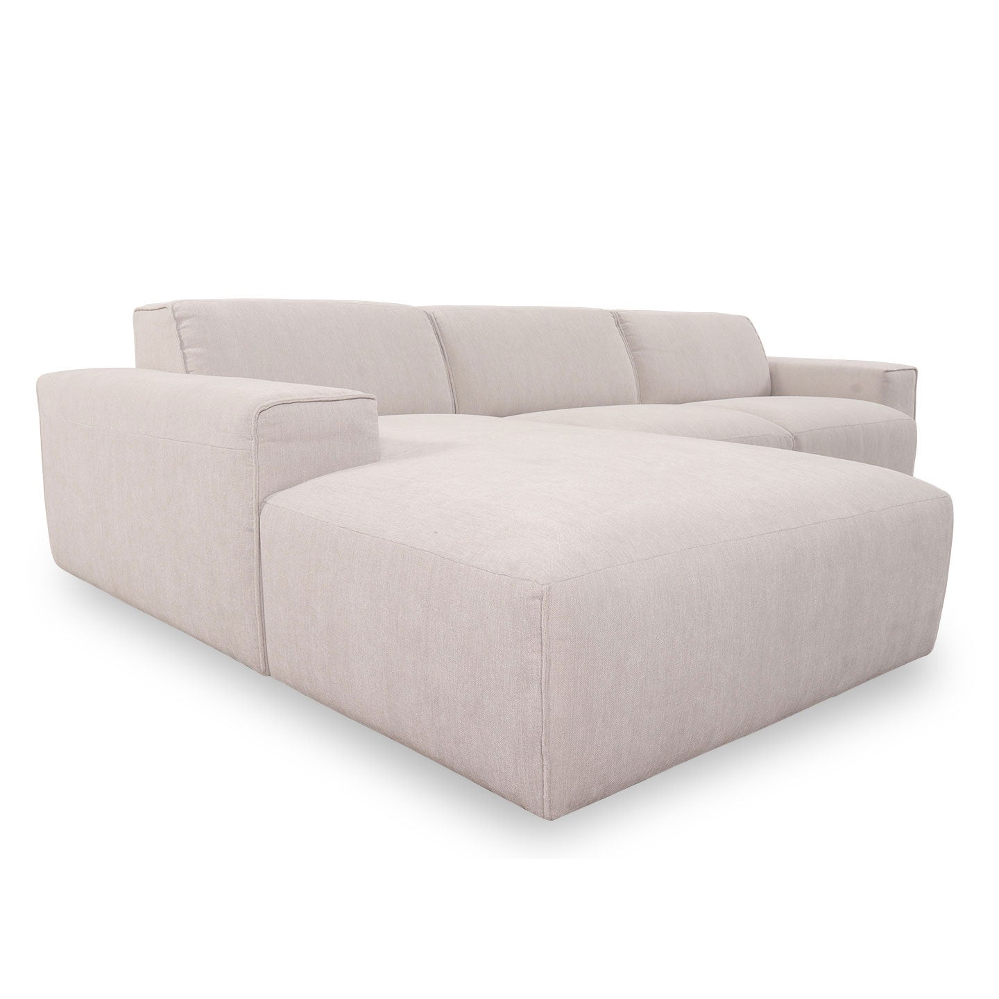 Ecksofa EASTPORT in Stoff Cosmopolitan silver - Ecksofa Stoff