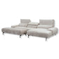 Ecksofa Esmara in Stoff 15.703 natura - Ecksofa Stoff