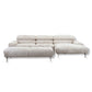 Ecksofa Esmara in Stoff 15.703 natura - Ecksofa Stoff