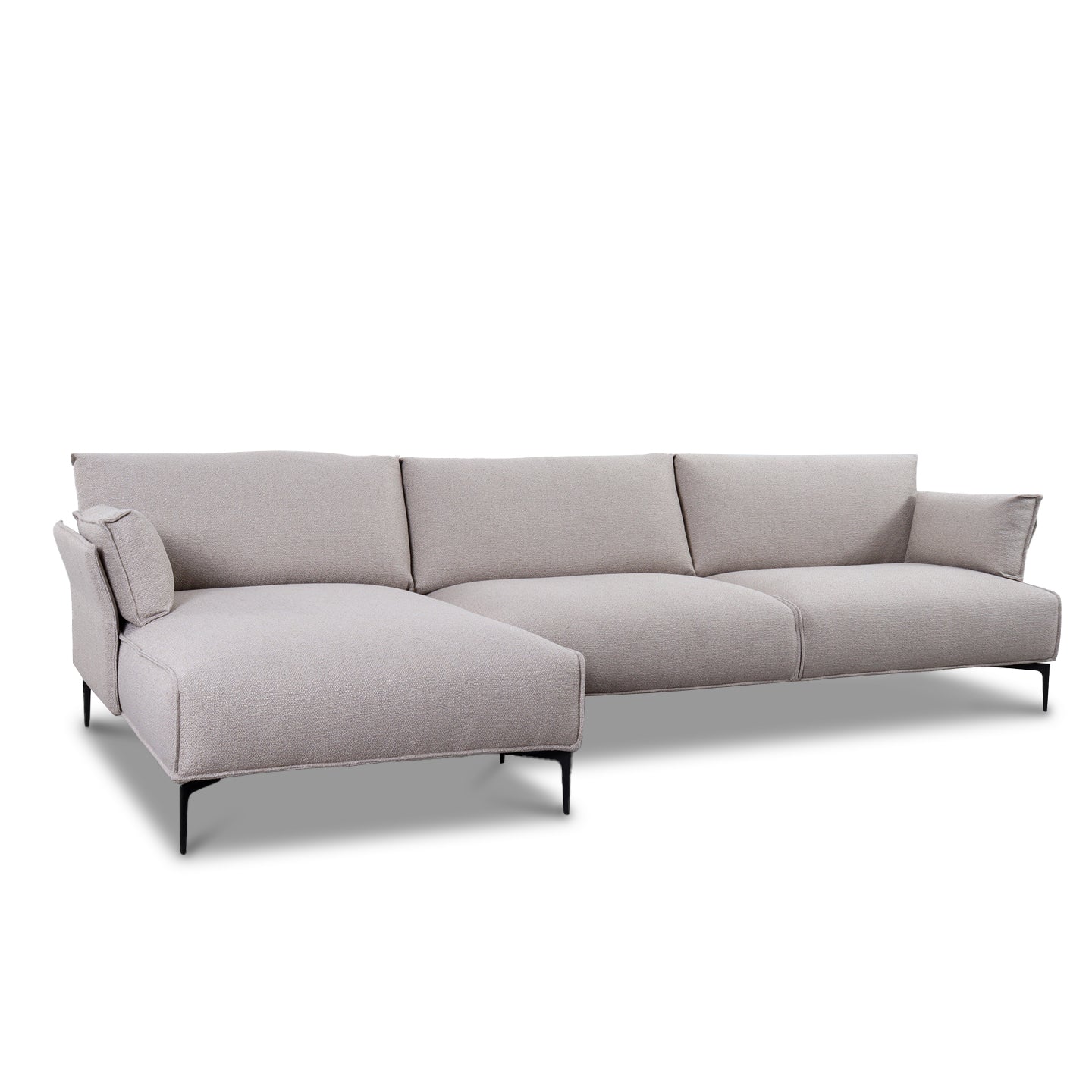 Ecksofa FEUILLE in Stoff Santos - Ecksofa Stoff
