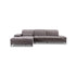 Ecksofa KF8335 in Stoff mit Motor - Sitzdesign