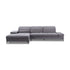 Ecksofa KF8335 in Stoff mit Motor - Sitzdesign
