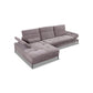 Ecksofa KF8335 in Stoff mit Motor - Ecksofa Stoff