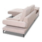 Ecksofa KF8335 in Stoff mit Motor - Sitzdesign
