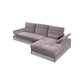 Ecksofa KF8335 in Stoff mit Motor - Ecksofa Stoff