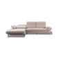 Ecksofa KF8335 in Stoff mit Motor - Sitzdesign