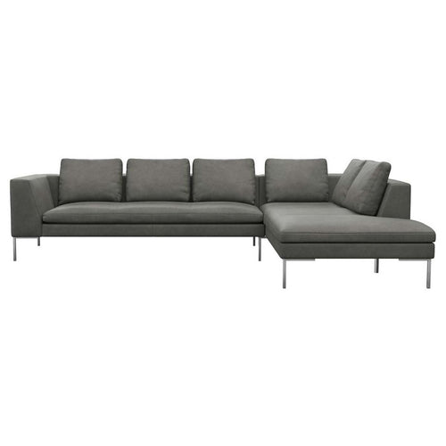Bild 1 in Galerieansicht laden. Ecksofa LOANO in Leder Nature