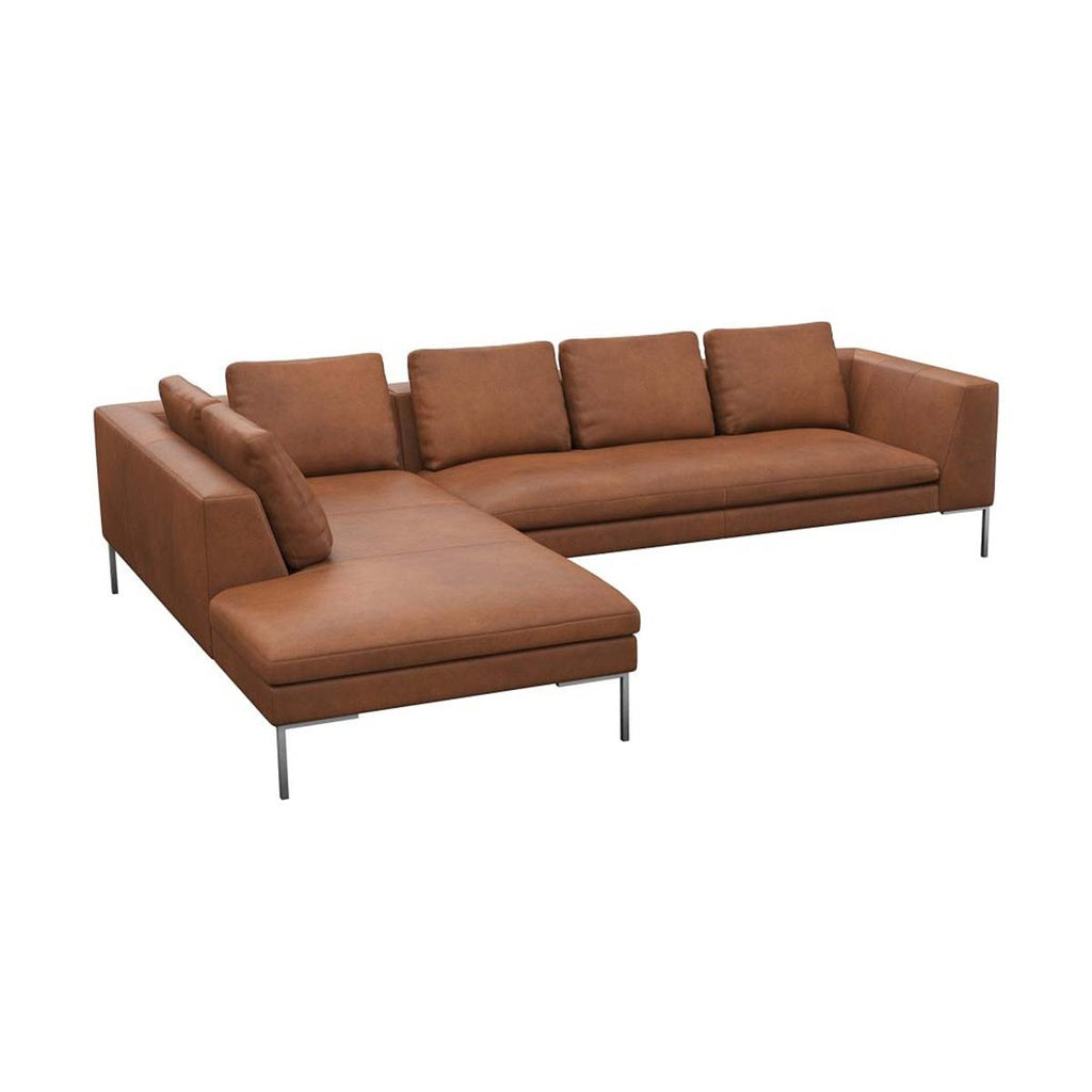Ecksofa LOANO in Leder Nature
