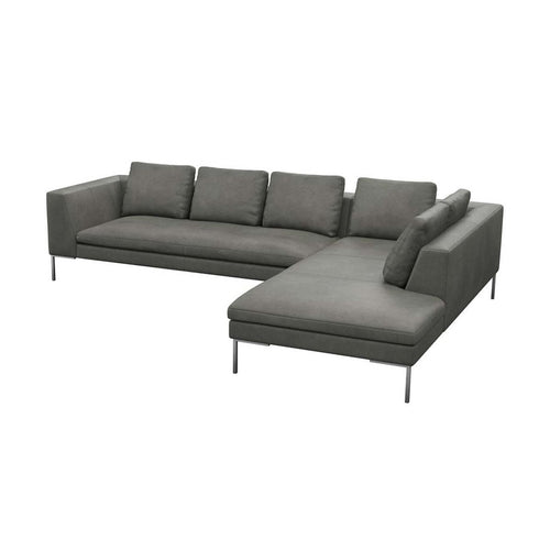 Bild 1 in Galerieansicht laden. Ecksofa LOANO in Leder Nature