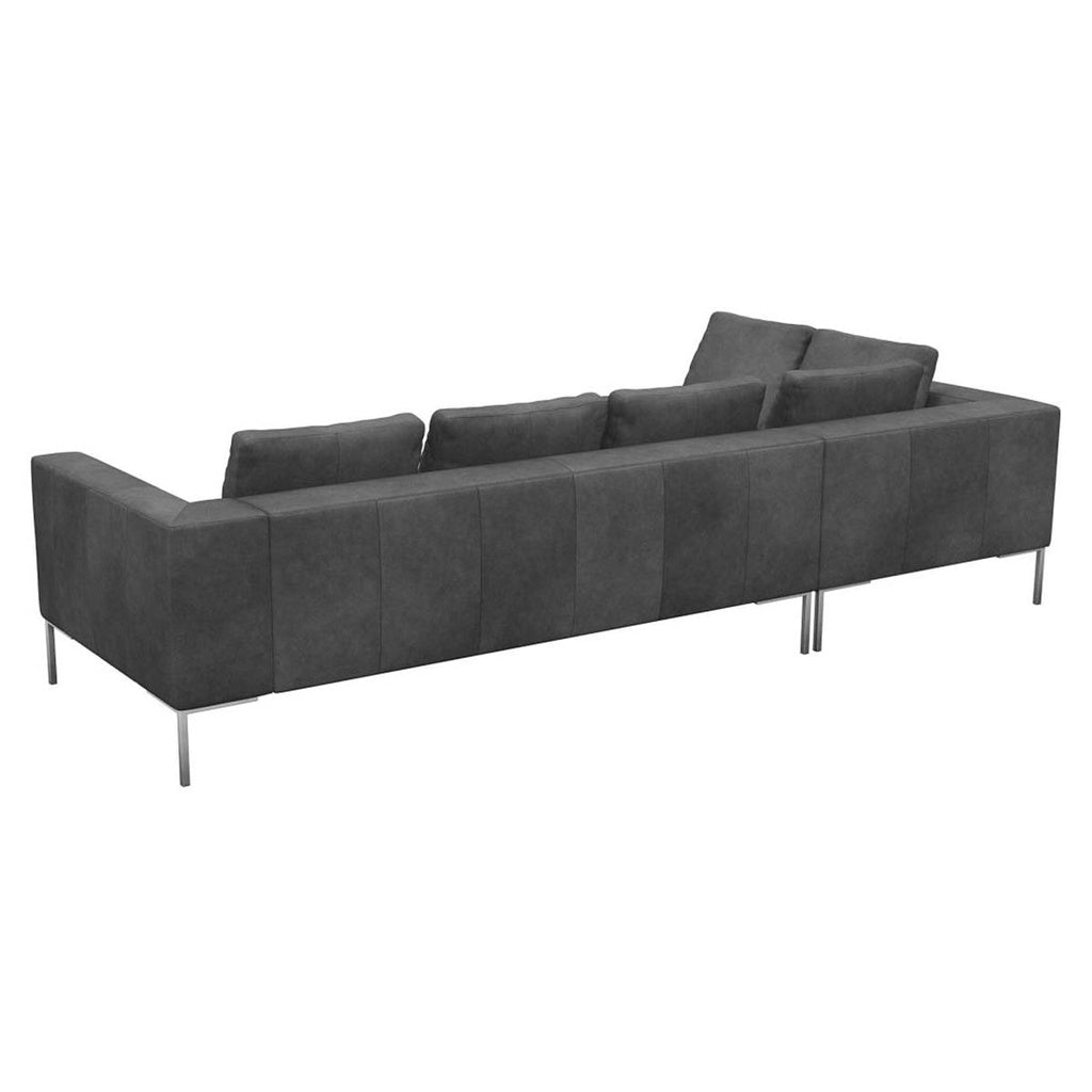 Ecksofa LOANO in Leder Nature