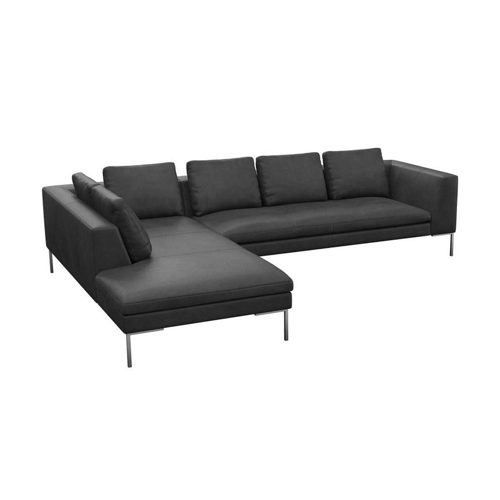 Ecksofa LOANO in Leder Nature